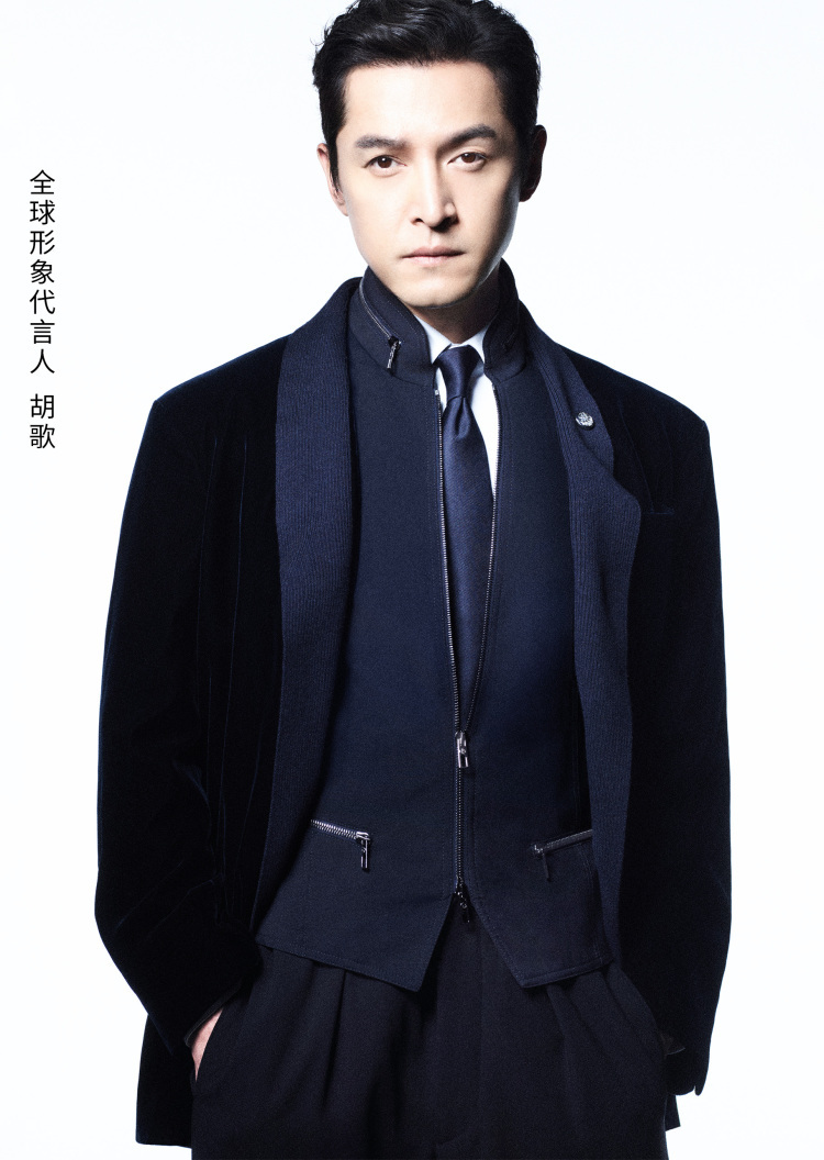 Giorgio Armani 胡歌同款长袖翻领纯色秀场同款衬衫